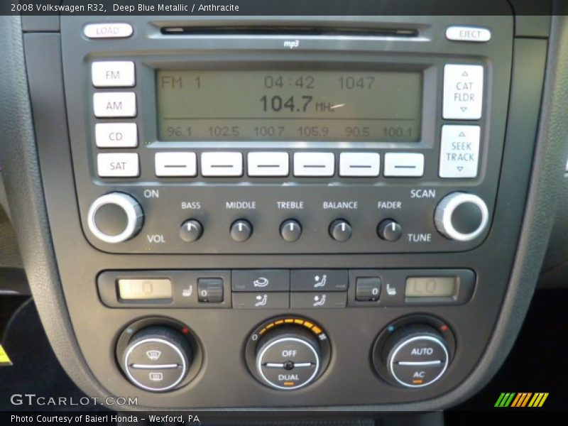 Deep Blue Metallic / Anthracite 2008 Volkswagen R32