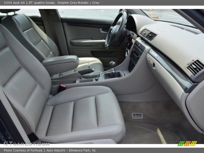  2004 A4 1.8T quattro Sedan Grey Interior