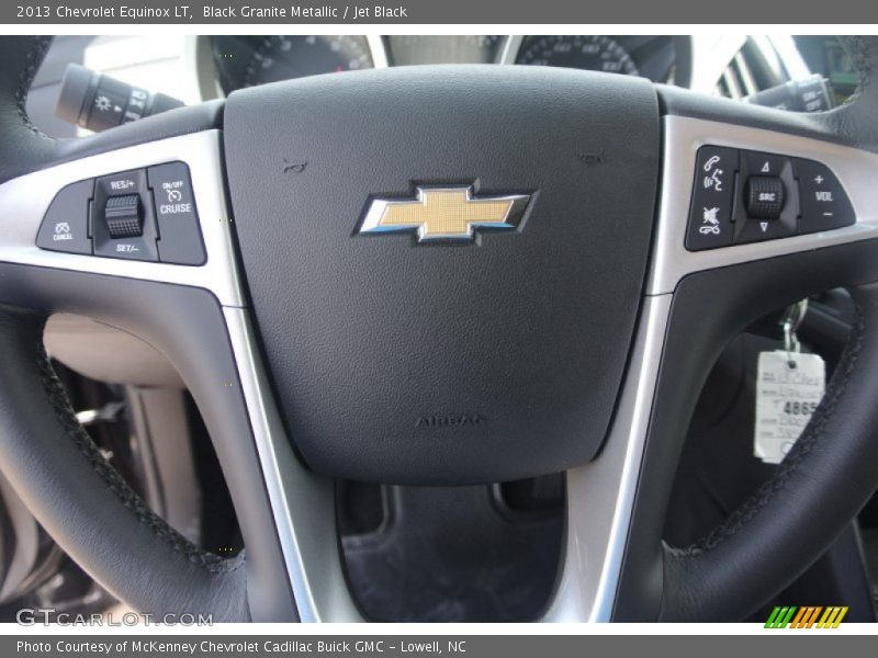 Black Granite Metallic / Jet Black 2013 Chevrolet Equinox LT