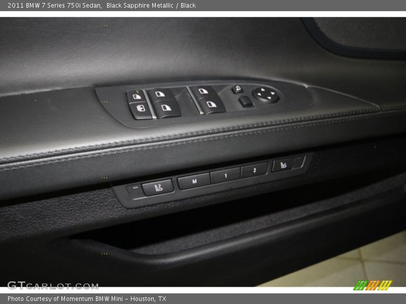 Black Sapphire Metallic / Black 2011 BMW 7 Series 750i Sedan