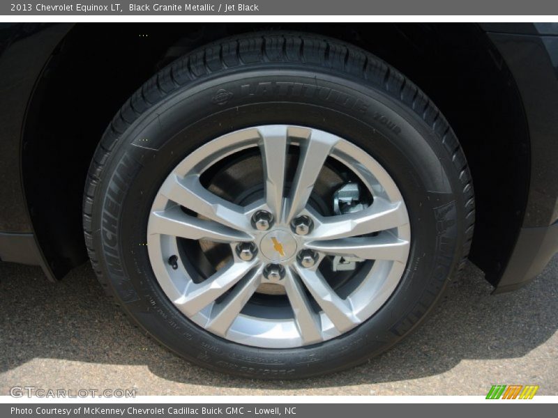 Black Granite Metallic / Jet Black 2013 Chevrolet Equinox LT