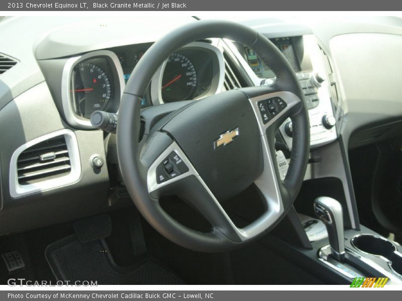 Black Granite Metallic / Jet Black 2013 Chevrolet Equinox LT