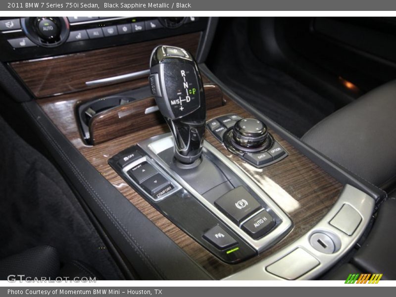 Black Sapphire Metallic / Black 2011 BMW 7 Series 750i Sedan