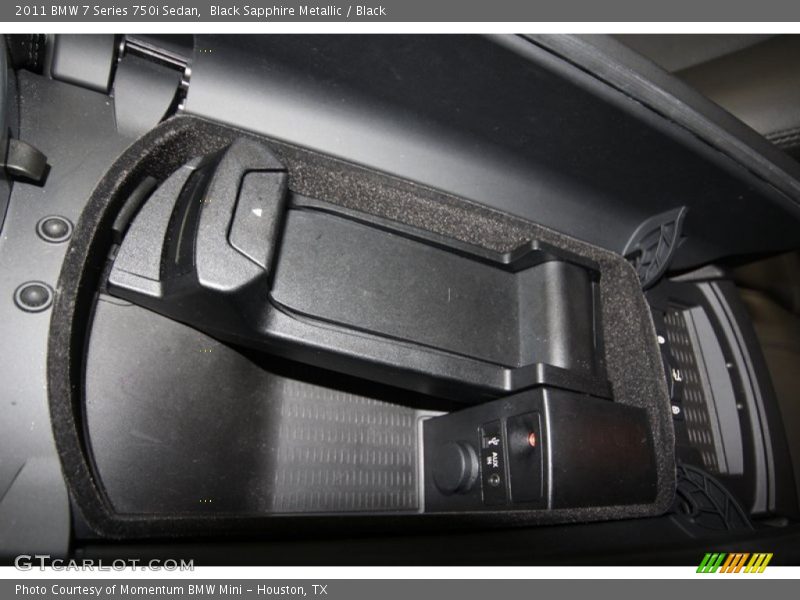 Black Sapphire Metallic / Black 2011 BMW 7 Series 750i Sedan