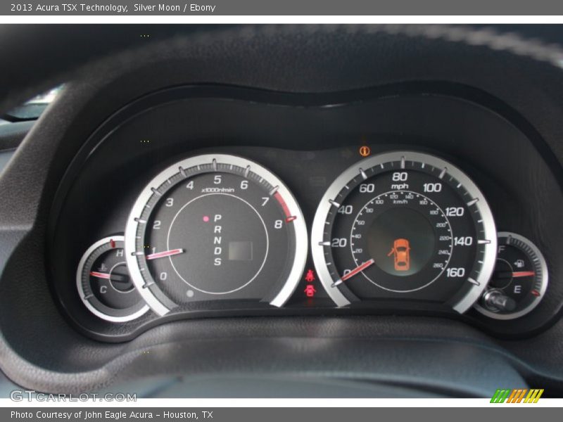 Silver Moon / Ebony 2013 Acura TSX Technology
