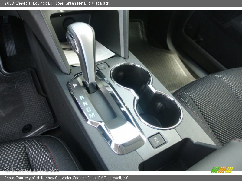 Steel Green Metallic / Jet Black 2013 Chevrolet Equinox LT