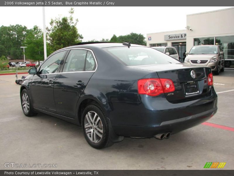 Blue Graphite Metallic / Grey 2006 Volkswagen Jetta 2.5 Sedan