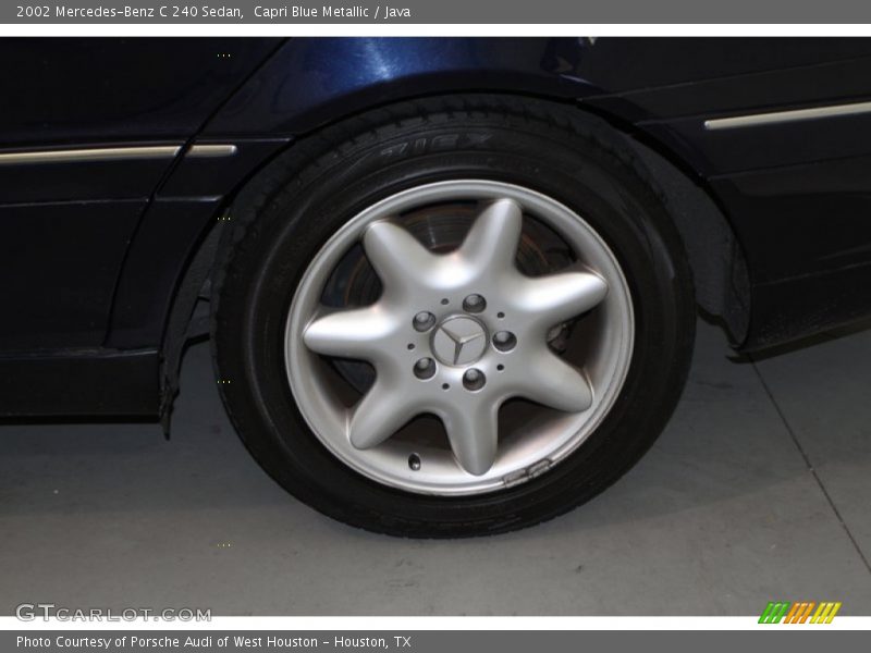 Capri Blue Metallic / Java 2002 Mercedes-Benz C 240 Sedan