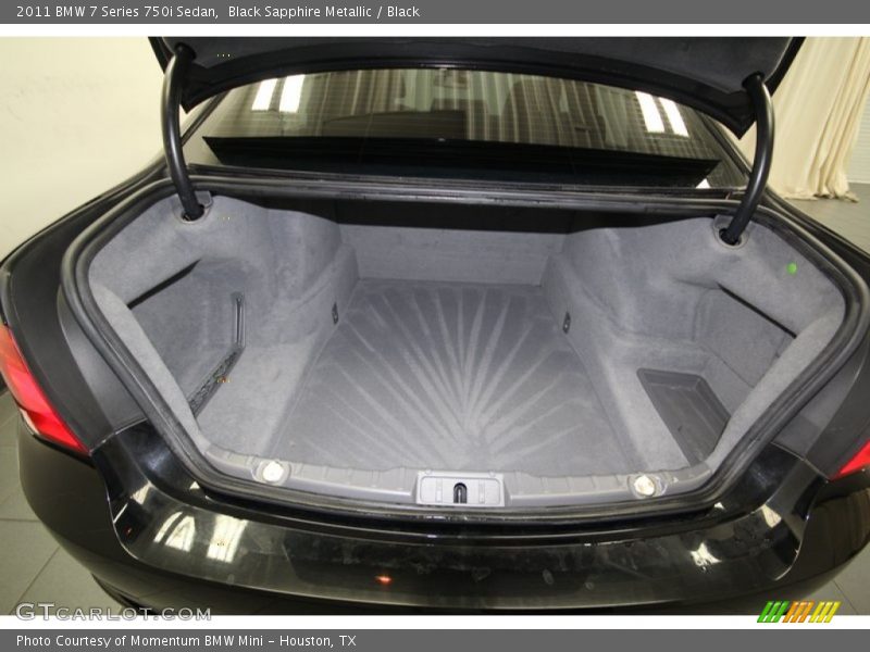 Black Sapphire Metallic / Black 2011 BMW 7 Series 750i Sedan
