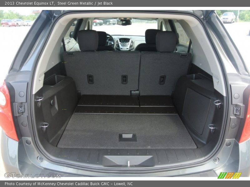 Steel Green Metallic / Jet Black 2013 Chevrolet Equinox LT