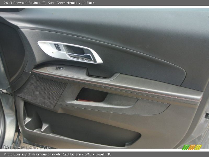 Steel Green Metallic / Jet Black 2013 Chevrolet Equinox LT