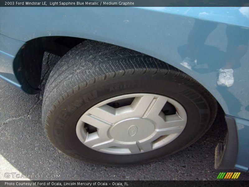 Light Sapphire Blue Metallic / Medium Graphite 2003 Ford Windstar LE