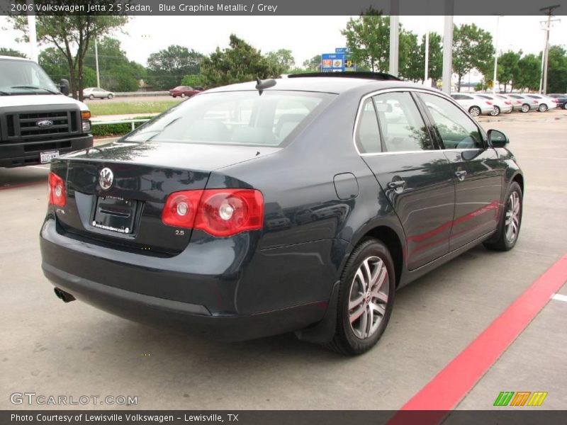Blue Graphite Metallic / Grey 2006 Volkswagen Jetta 2.5 Sedan