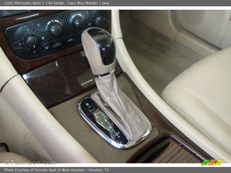  2002 C 240 Sedan 5 Speed Automatic Shifter