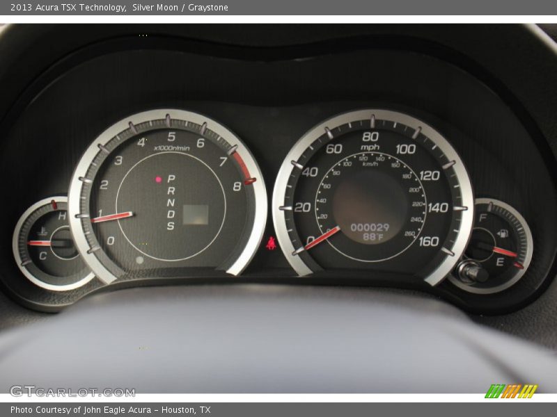 Silver Moon / Graystone 2013 Acura TSX Technology