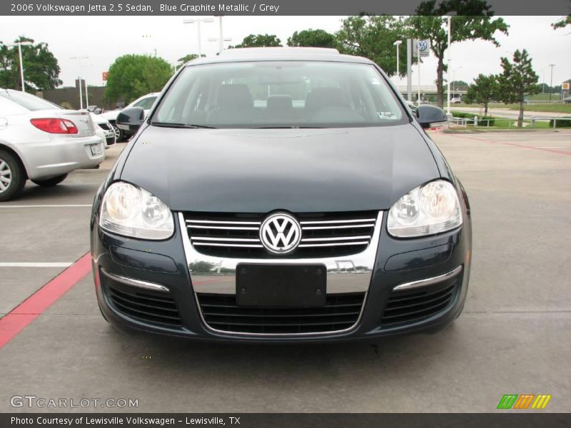 Blue Graphite Metallic / Grey 2006 Volkswagen Jetta 2.5 Sedan