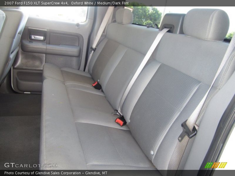 Oxford White / Medium/Dark Flint 2007 Ford F150 XLT SuperCrew 4x4