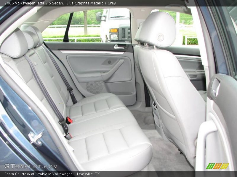 Blue Graphite Metallic / Grey 2006 Volkswagen Jetta 2.5 Sedan
