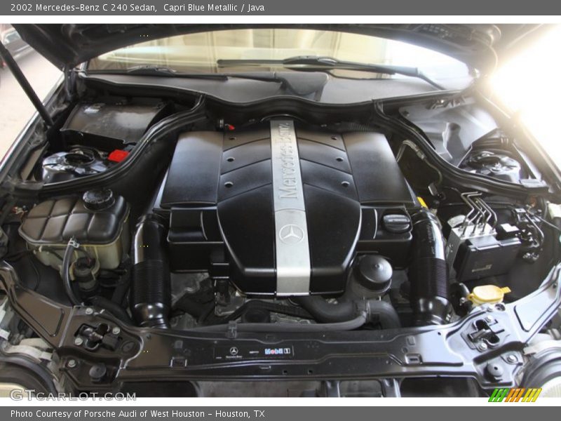  2002 C 240 Sedan Engine - 2.6 Liter SOHC 18-Valve V6