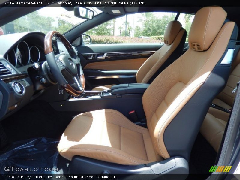  2014 E 350 Cabriolet Natural Beige/Black Interior