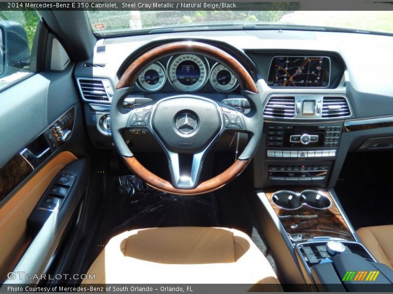 Dashboard of 2014 E 350 Cabriolet