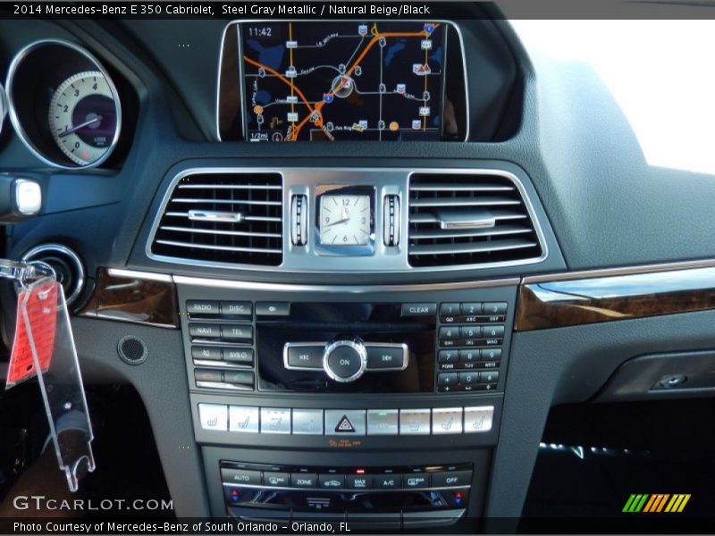 Controls of 2014 E 350 Cabriolet