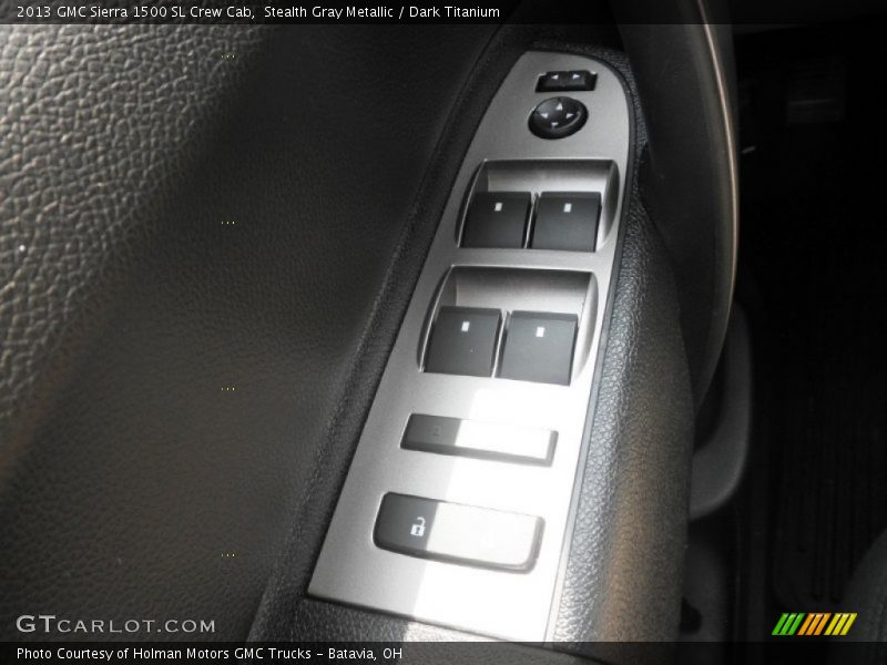 Stealth Gray Metallic / Dark Titanium 2013 GMC Sierra 1500 SL Crew Cab