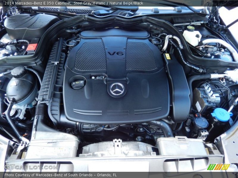  2014 E 350 Cabriolet Engine - 3.5 Liter DI DOHC 24-Valve VVT V6