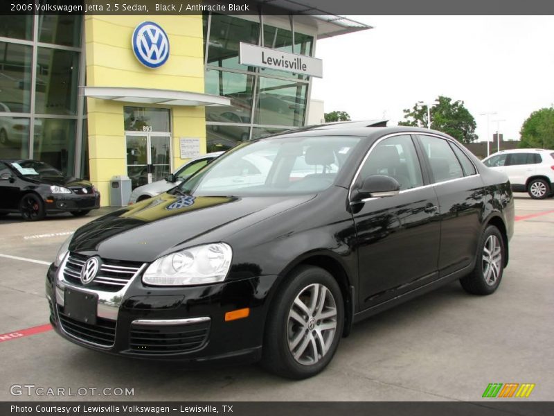 Black / Anthracite Black 2006 Volkswagen Jetta 2.5 Sedan