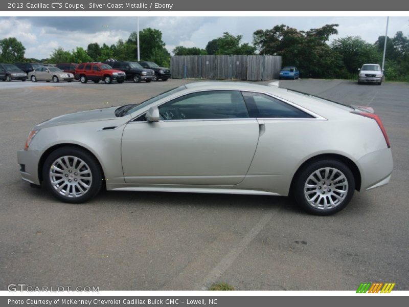  2013 CTS Coupe Silver Coast Metallic