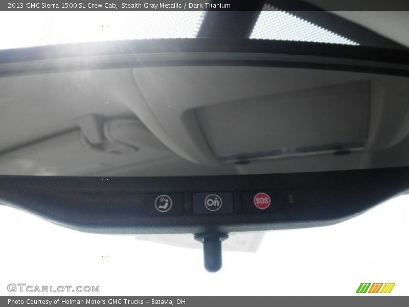 Stealth Gray Metallic / Dark Titanium 2013 GMC Sierra 1500 SL Crew Cab