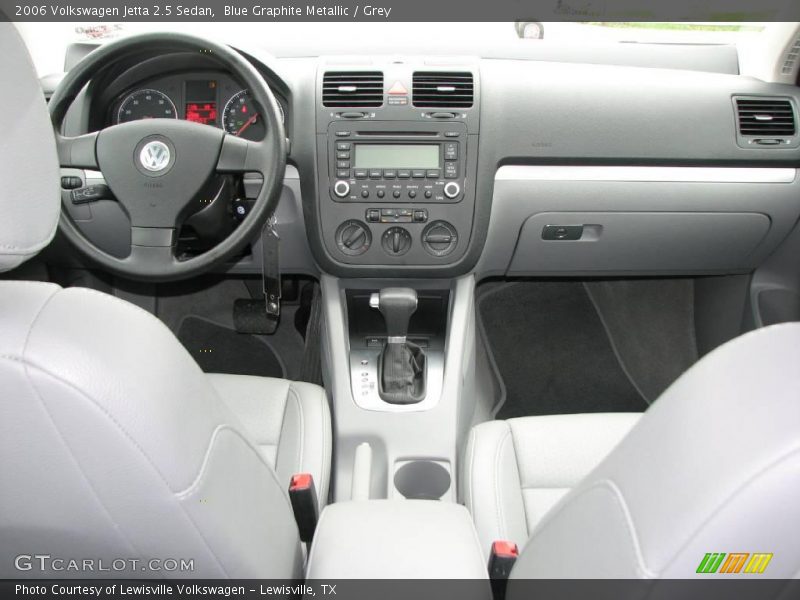 Blue Graphite Metallic / Grey 2006 Volkswagen Jetta 2.5 Sedan