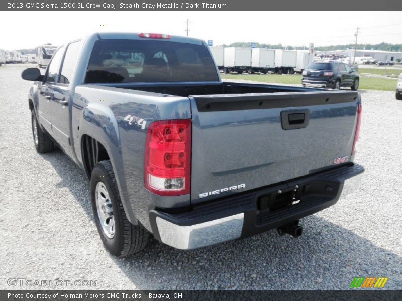Stealth Gray Metallic / Dark Titanium 2013 GMC Sierra 1500 SL Crew Cab
