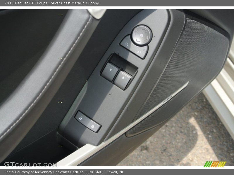 Silver Coast Metallic / Ebony 2013 Cadillac CTS Coupe