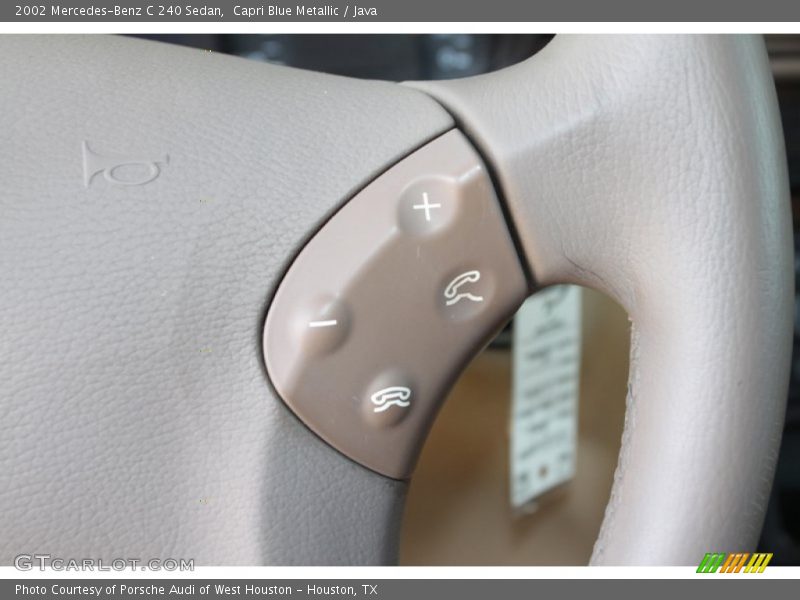 Capri Blue Metallic / Java 2002 Mercedes-Benz C 240 Sedan