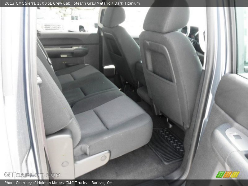 Stealth Gray Metallic / Dark Titanium 2013 GMC Sierra 1500 SL Crew Cab