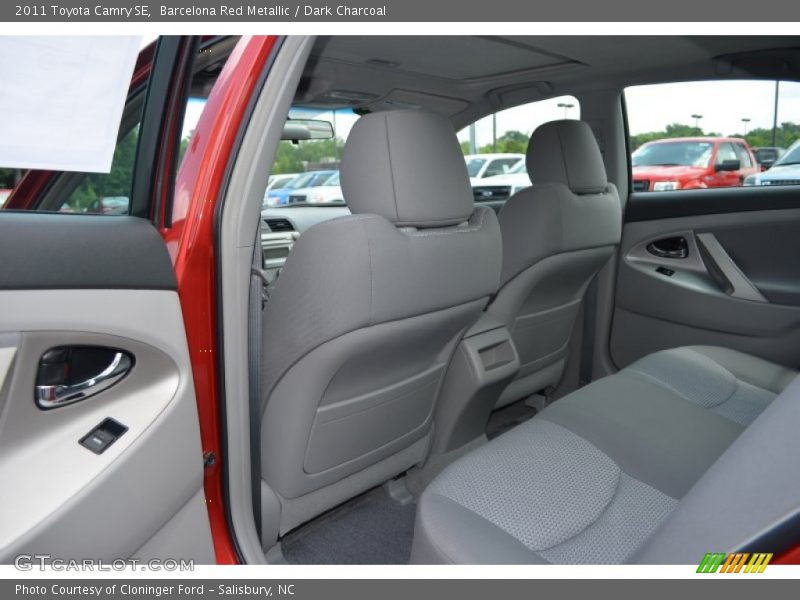 Barcelona Red Metallic / Dark Charcoal 2011 Toyota Camry SE