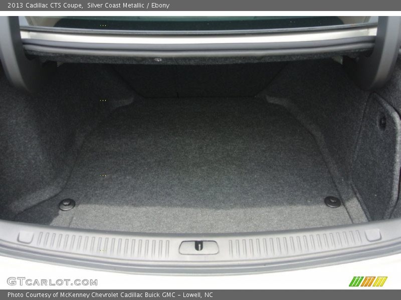 Silver Coast Metallic / Ebony 2013 Cadillac CTS Coupe