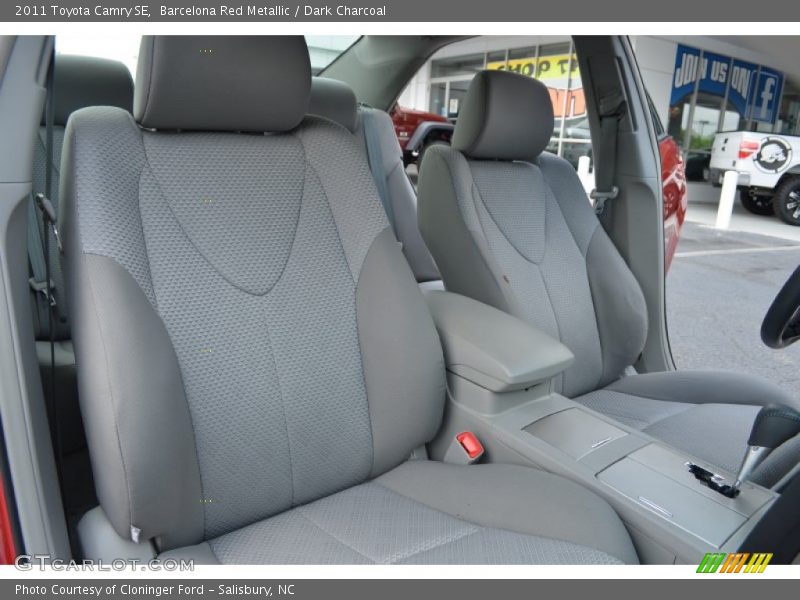 Barcelona Red Metallic / Dark Charcoal 2011 Toyota Camry SE
