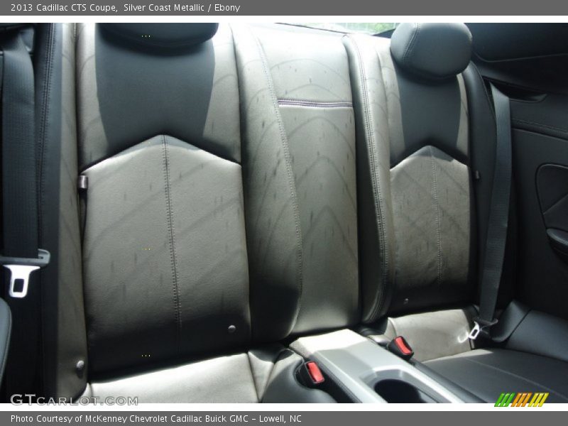 Silver Coast Metallic / Ebony 2013 Cadillac CTS Coupe