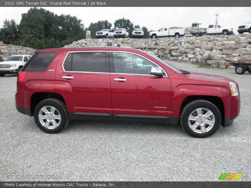 Crystal Red Tintcoat / Jet Black 2013 GMC Terrain SLE
