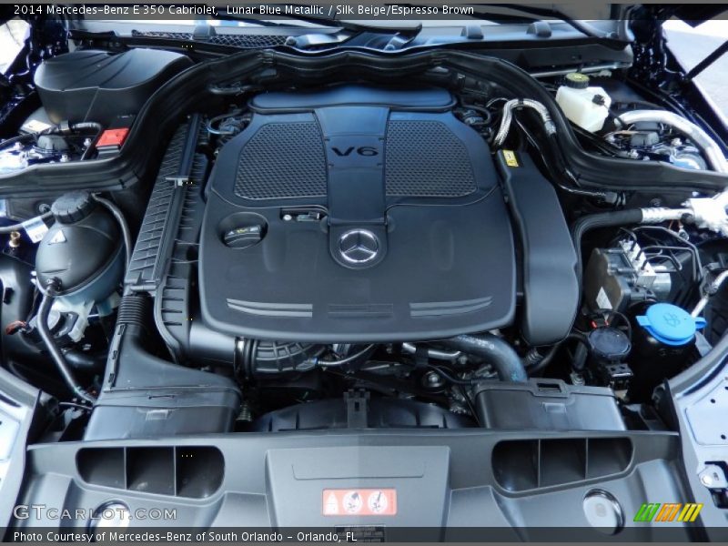  2014 E 350 Cabriolet Engine - 3.5 Liter DI DOHC 24-Valve VVT V6