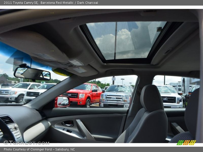 Barcelona Red Metallic / Dark Charcoal 2011 Toyota Camry SE