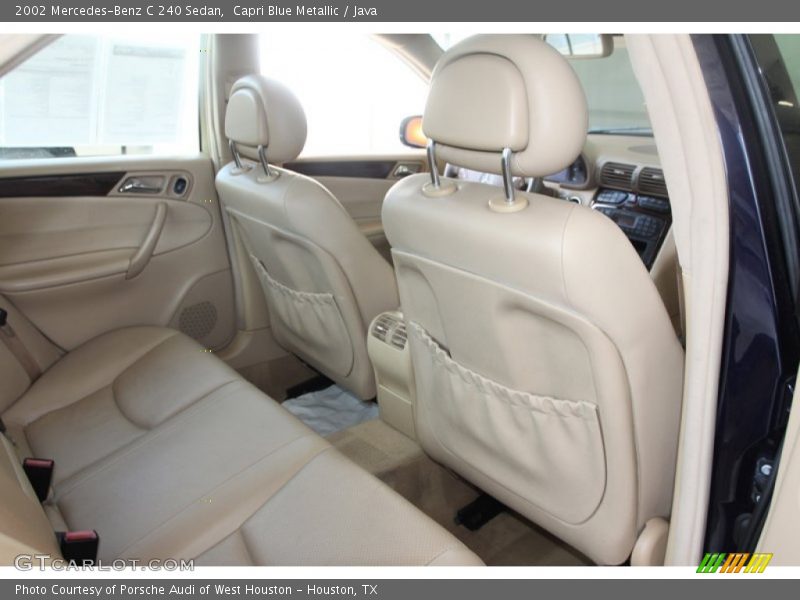 Capri Blue Metallic / Java 2002 Mercedes-Benz C 240 Sedan