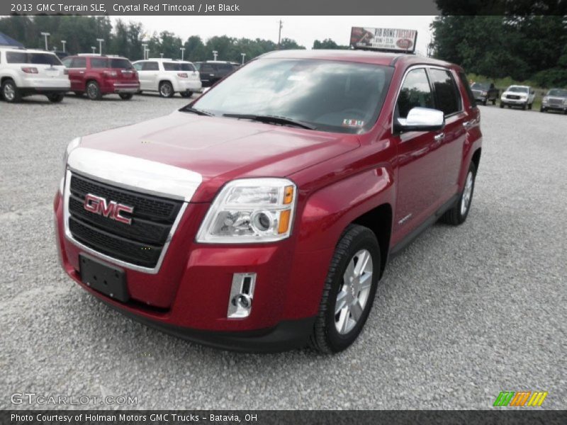 Crystal Red Tintcoat / Jet Black 2013 GMC Terrain SLE