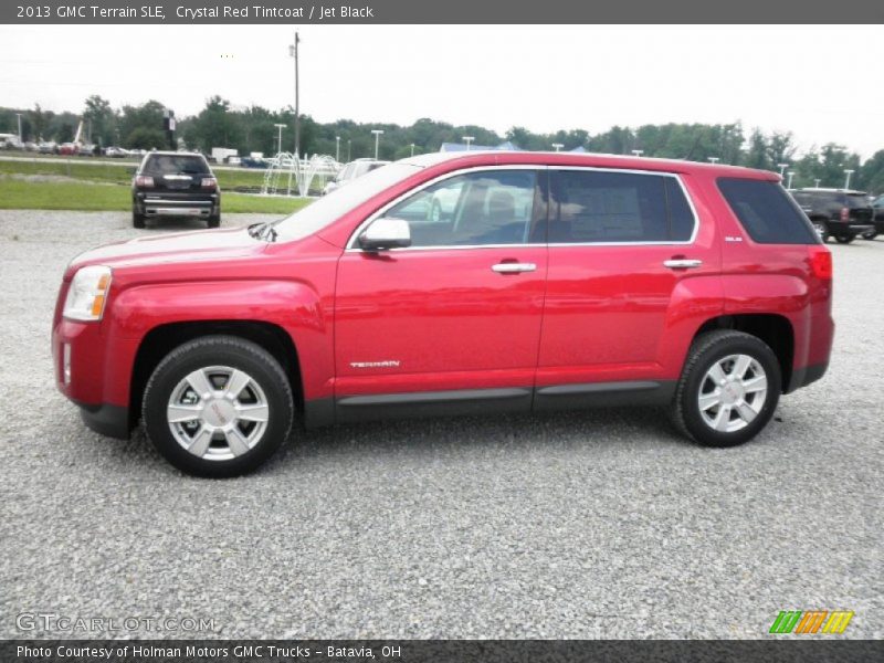 Crystal Red Tintcoat / Jet Black 2013 GMC Terrain SLE