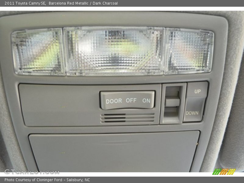 Barcelona Red Metallic / Dark Charcoal 2011 Toyota Camry SE
