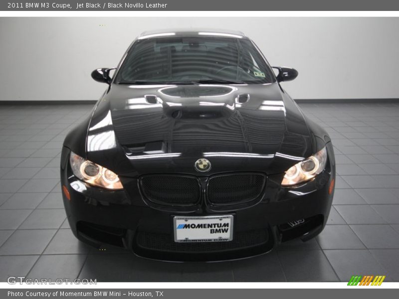 Jet Black / Black Novillo Leather 2011 BMW M3 Coupe