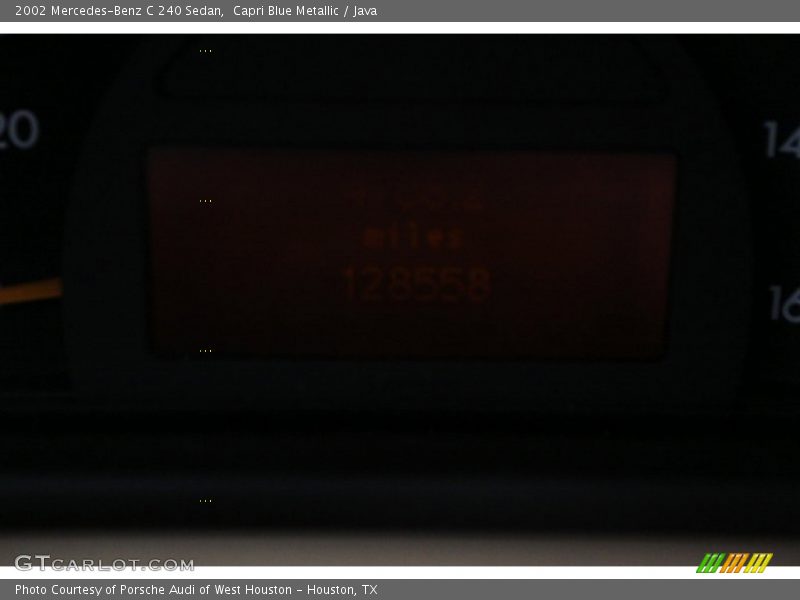 Capri Blue Metallic / Java 2002 Mercedes-Benz C 240 Sedan