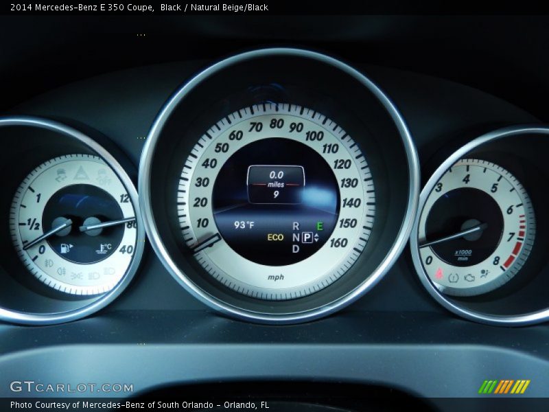  2014 E 350 Coupe 350 Coupe Gauges